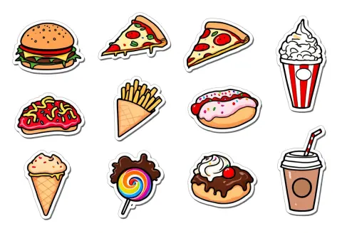 Comidas & Guloseimas — Modelo 2
