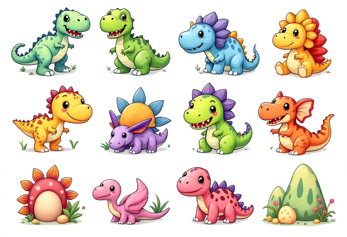 Dinossauros — Modelo 1