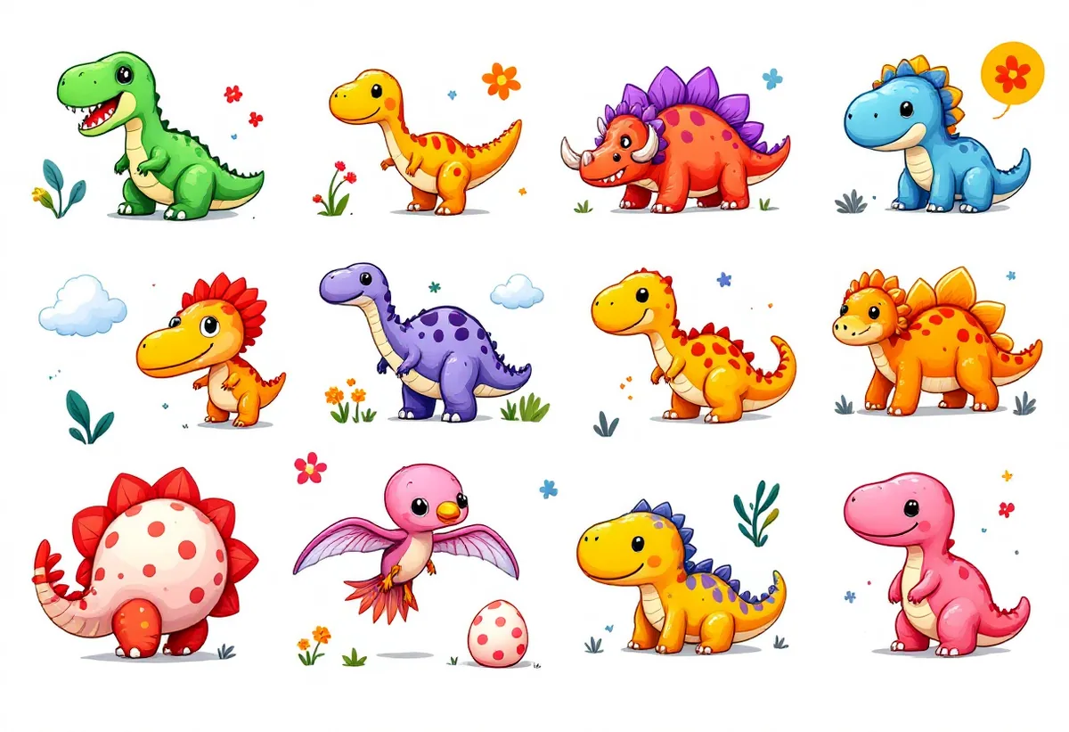 Dinossauros — Modelo 3