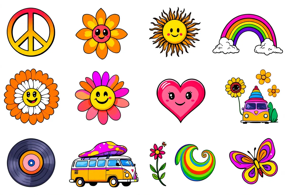 Hippie Psicodélico — Modelo 2