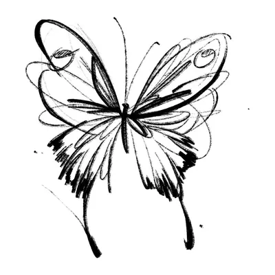 Borboleta em aquarela