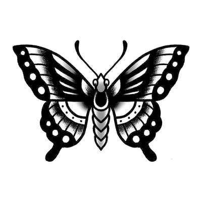 Borboleta old school