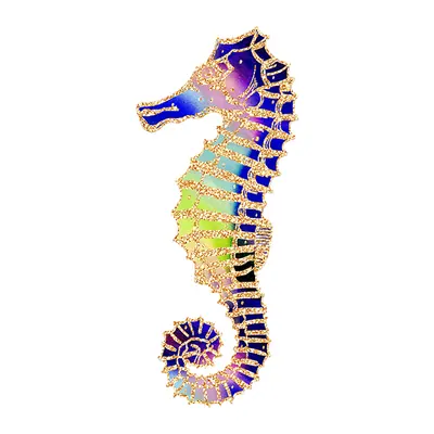 Cavalo-marinho colorido — Modelo 1