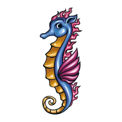 Cavalo-marinho colorido — Modelo 2