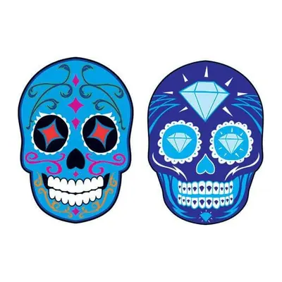 Caveiras mexicanas azuis