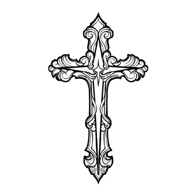Cruz ornamentada