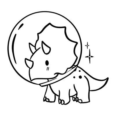 Dinossauro astronauta