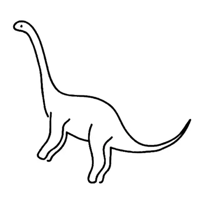 Dinossauro de pescoço longo