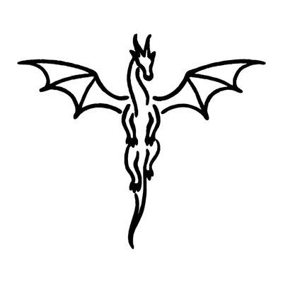 Dragão alado pequeno