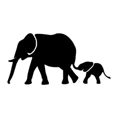 Elefante com filhote