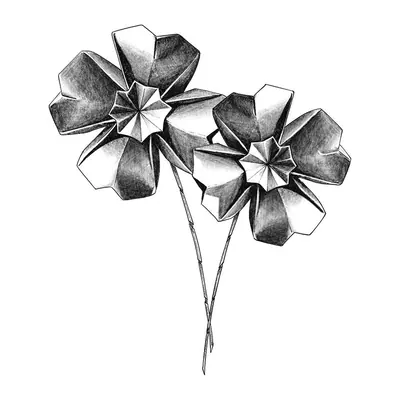 Flores de papel (origami)