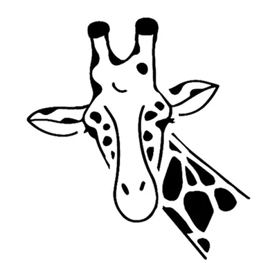 Girafa — cabeça — Modelo 1