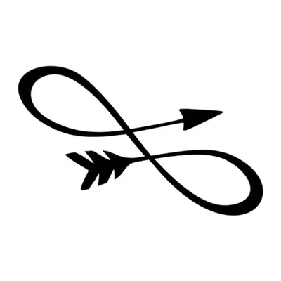 Infinito com flecha