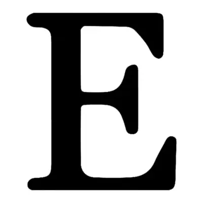 Letra E