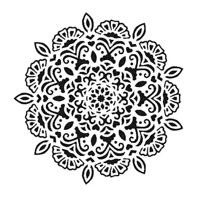 Mandala floral detalhada — Modelo 2