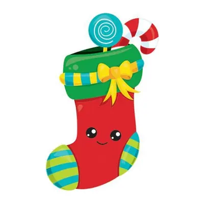Meia de Natal fofa