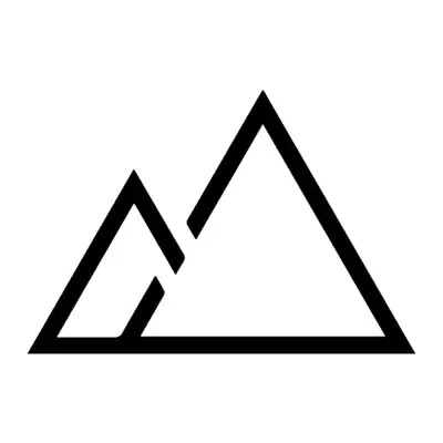 Montanhas em triângulos