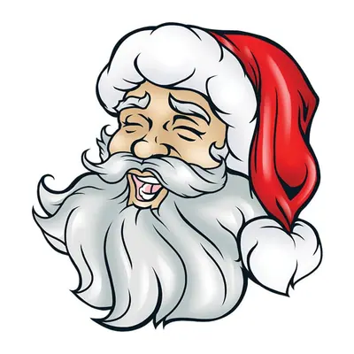 Papai Noel sorridente