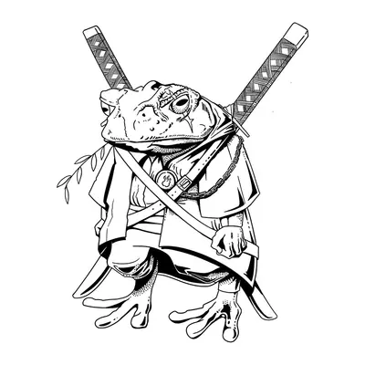 Sapo samurai