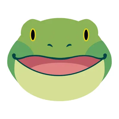 Sapo sorridente