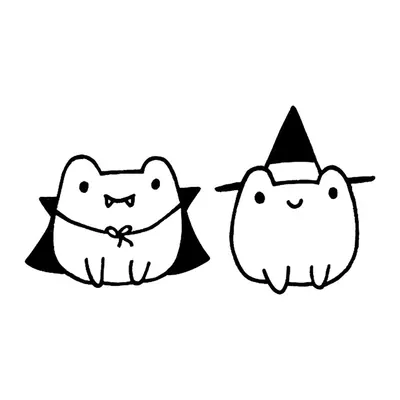 Sapos vampiro e bruxa