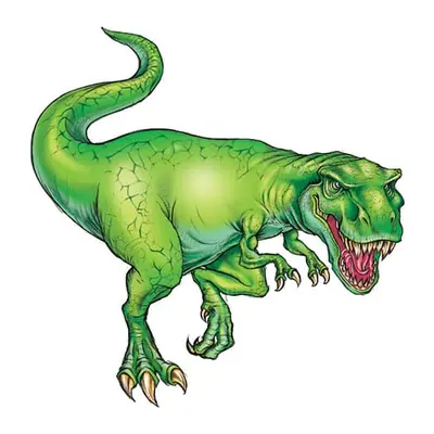 Tiranossauro rex verde