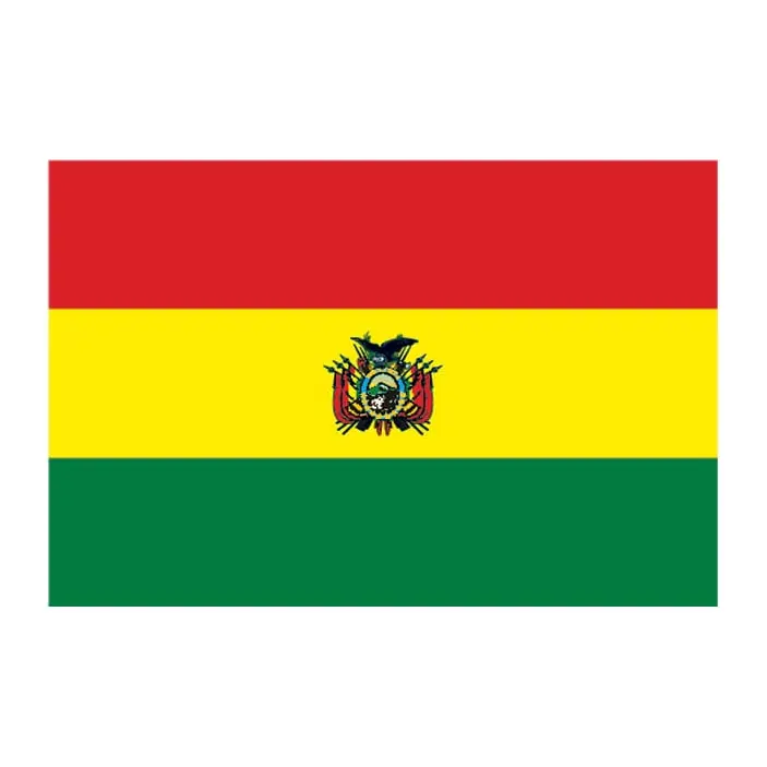 Tatuagem temporária Bandeiras — Bandeira da Bolívia. Inclui bandeira