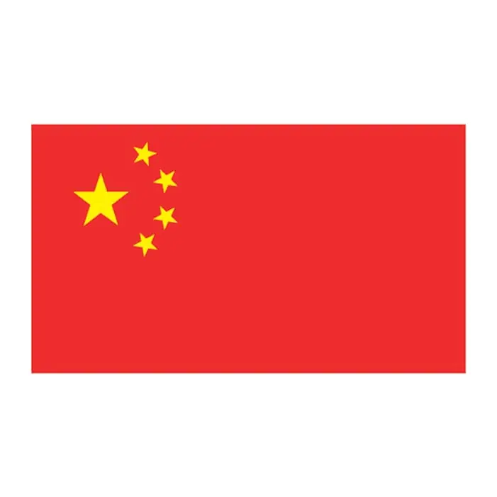 Tatuagem temporária Bandeiras — Bandeira da China. Inclui bandeira