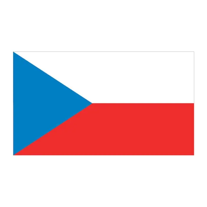 Tatuagem temporária Bandeiras — Bandeira da República Tcheca. Inclui bandeira