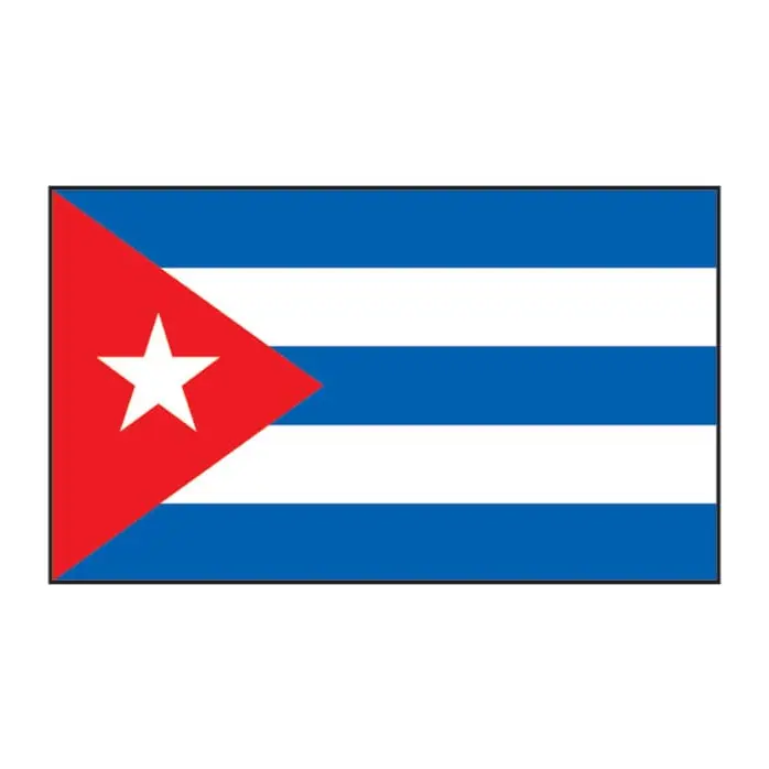 Tatuagem temporária Bandeiras — Bandeira de Cuba. Inclui bandeira