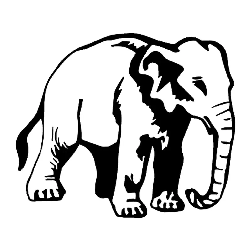 Tatuagem temporária Animais Selvagens — Elefante. Inclui elefante