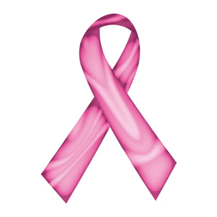 Tatuagem temporária Símbolos — Laço rosa torcido. Inclui laço