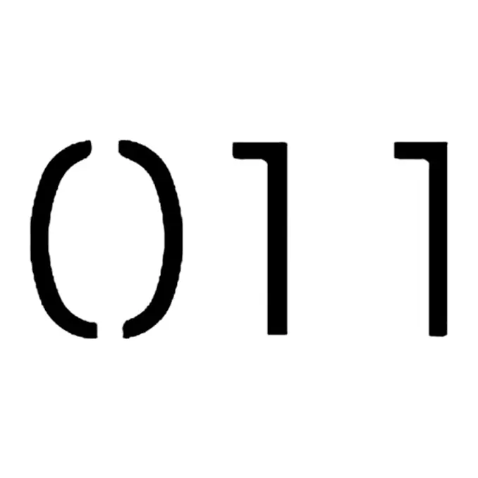 Tatuagem temporária Números — Número 011. Inclui número