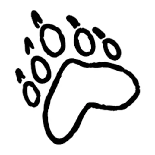 Tatuagem temporária Bichinhos Fofos — Pata de urso. Inclui pata