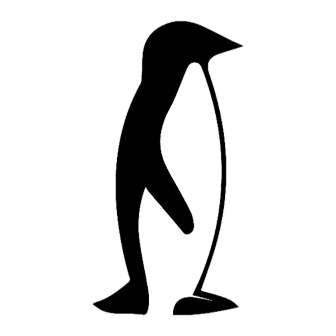 Tatuagem temporária Animais Selvagens — Pinguim. Inclui pinguim