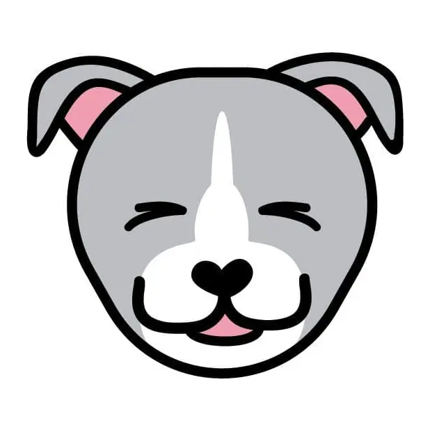 Tatuagem temporária Cachorros — Pitbull fofo. Inclui pitbull