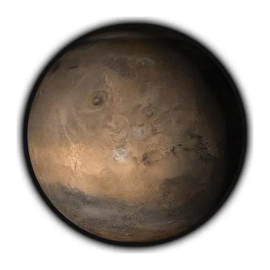 Tatuagem temporária Planetas e Espaço — Planeta Marte. Inclui marte